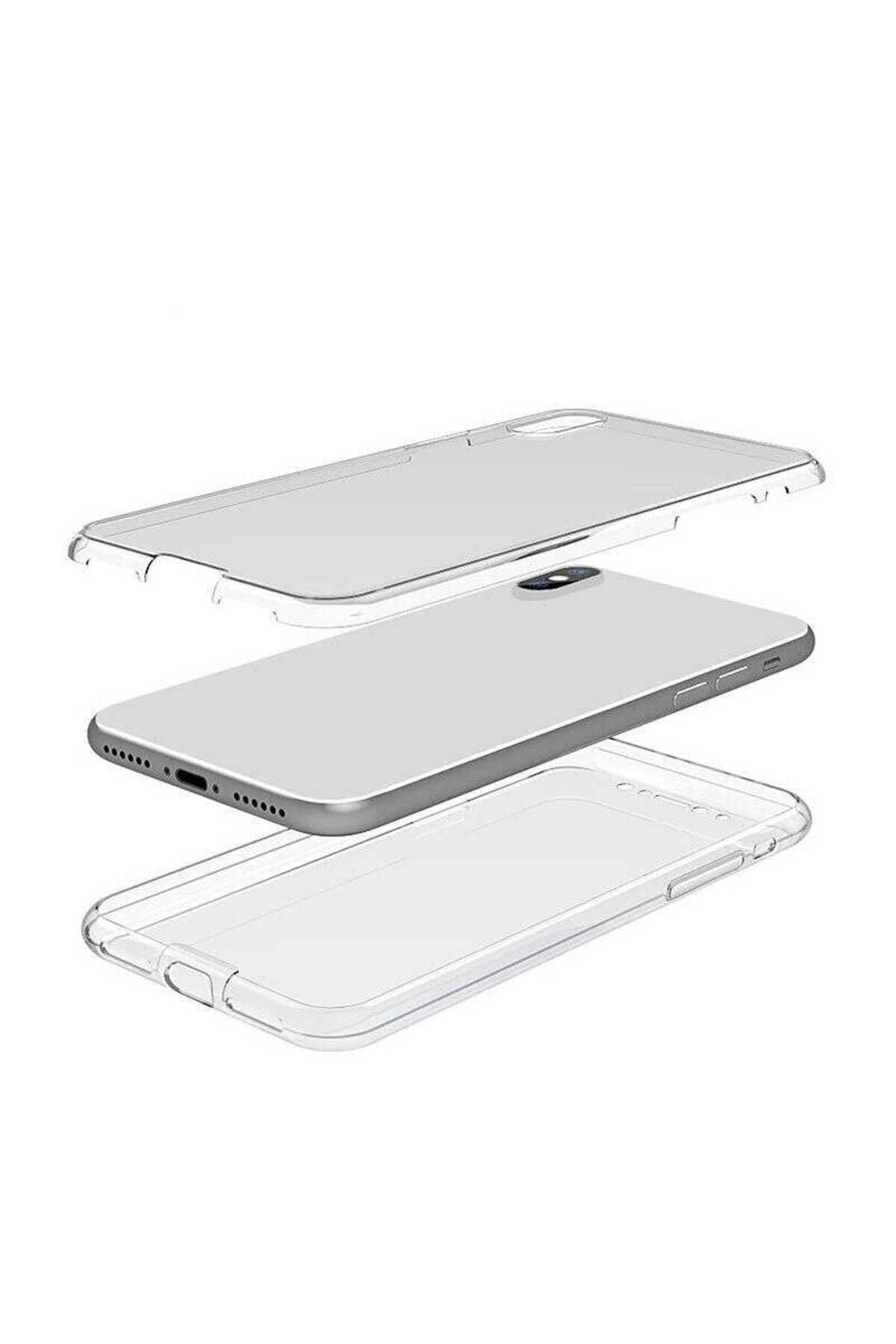 iPhone XS Max 6.5 Kılıf Zore Enjoy Kapak - Renksiz