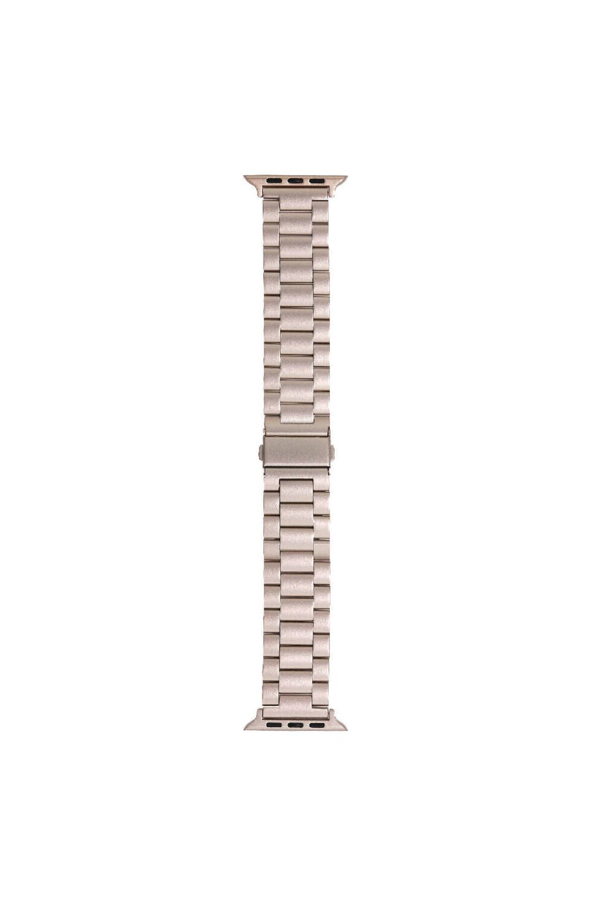 Watch 44mm Uyumlu KRD-93 Metal Zore Kordon-Titanyum