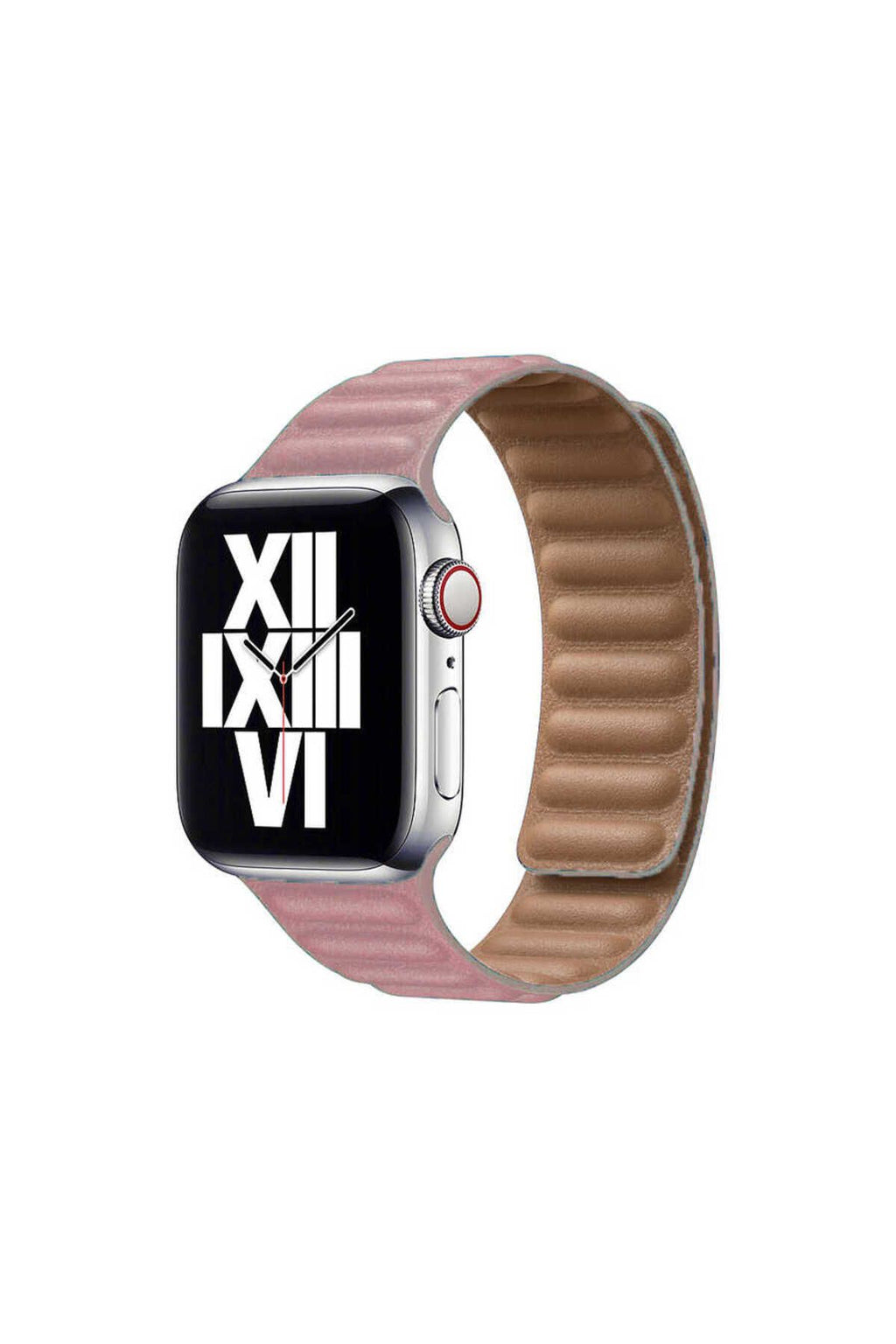 Watch 40mm Uyumlu KRD-34 Deri Zore Kordon-Açık Yeşil