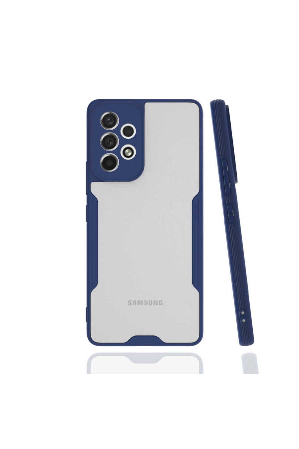 Galaxy A53 5G Kılıf WNX Parfe Kapak - Lacivert