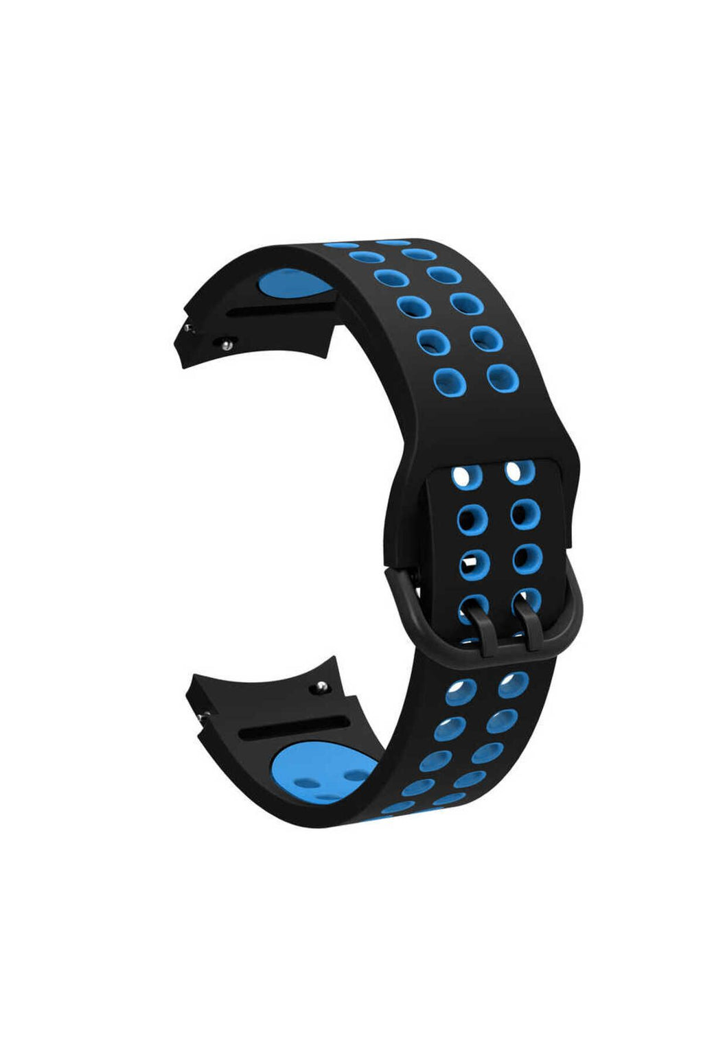 Galaxy Watch 4 44mm KRD-02 Uyumlu Zore Kordon-Mavi-Sarı