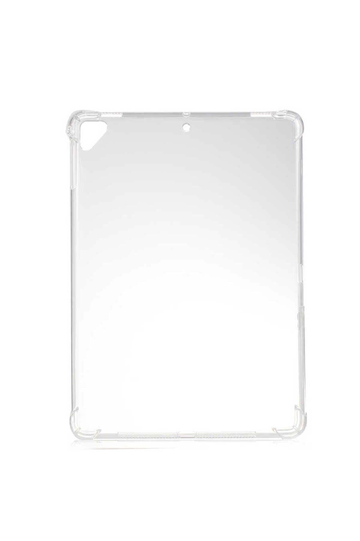 iPad Pro 9.7 2016 - Uyumlu BLS STORE Tablet Nitro Anti Shock Silikon Kapak-Renksiz