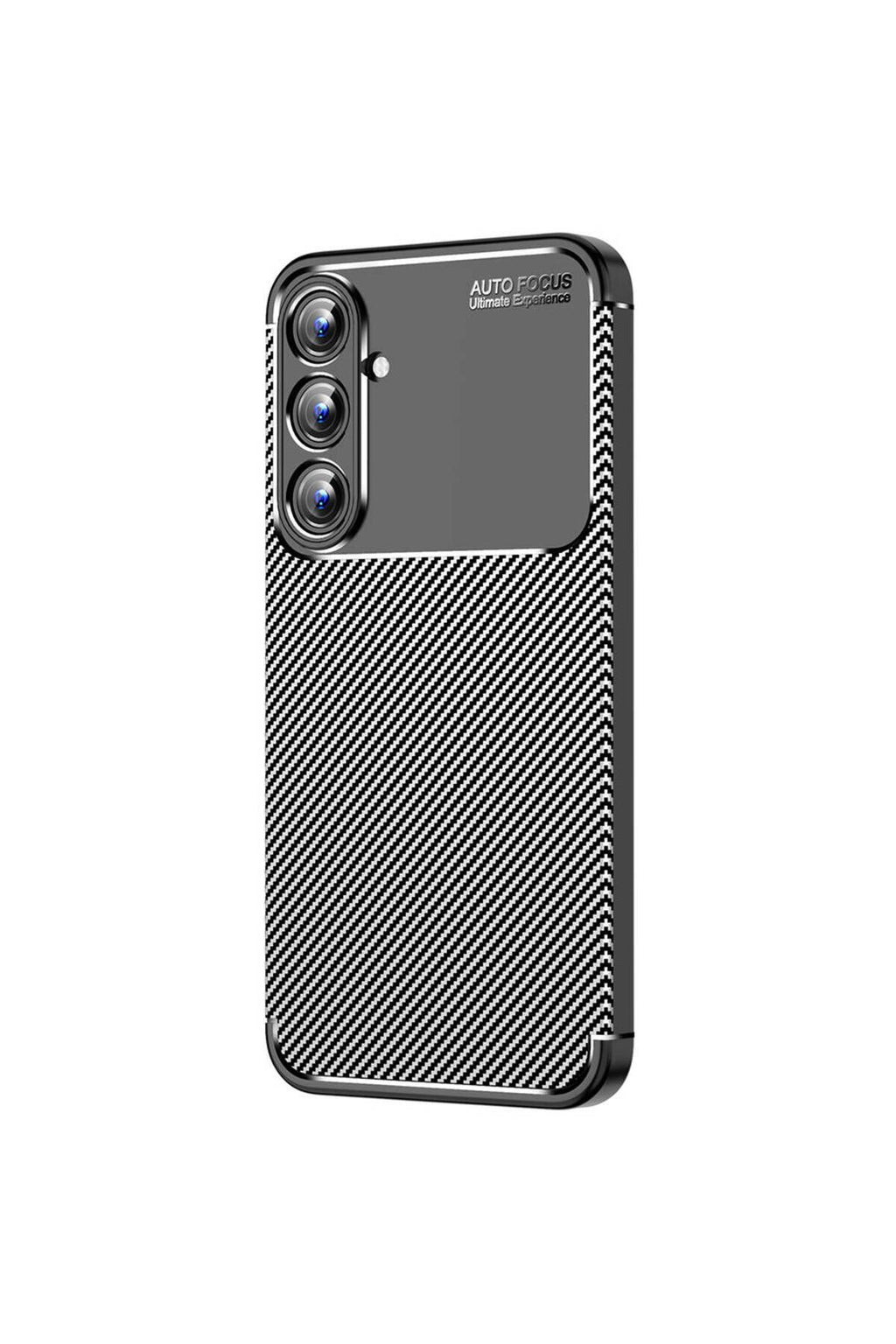 Galaxy A55 Kılıf Zore Negro Silikon Kapak-Siyah