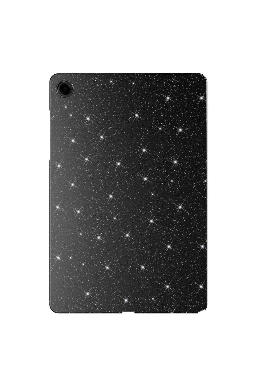 Galaxy Tab S9 FE Simli Parlak Görünümlü Uyumlu Zore Tablet Koton Kılıf-Lila
