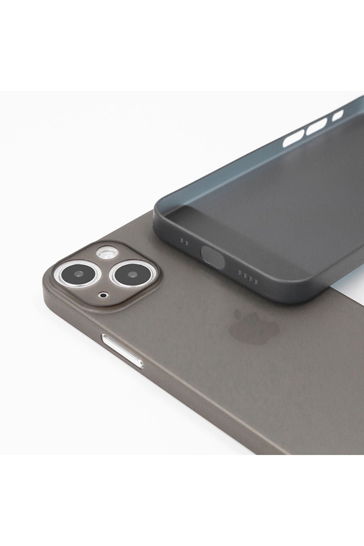 iPhone 14 Uyumlu Zore Eko PP Kılıf-Füme