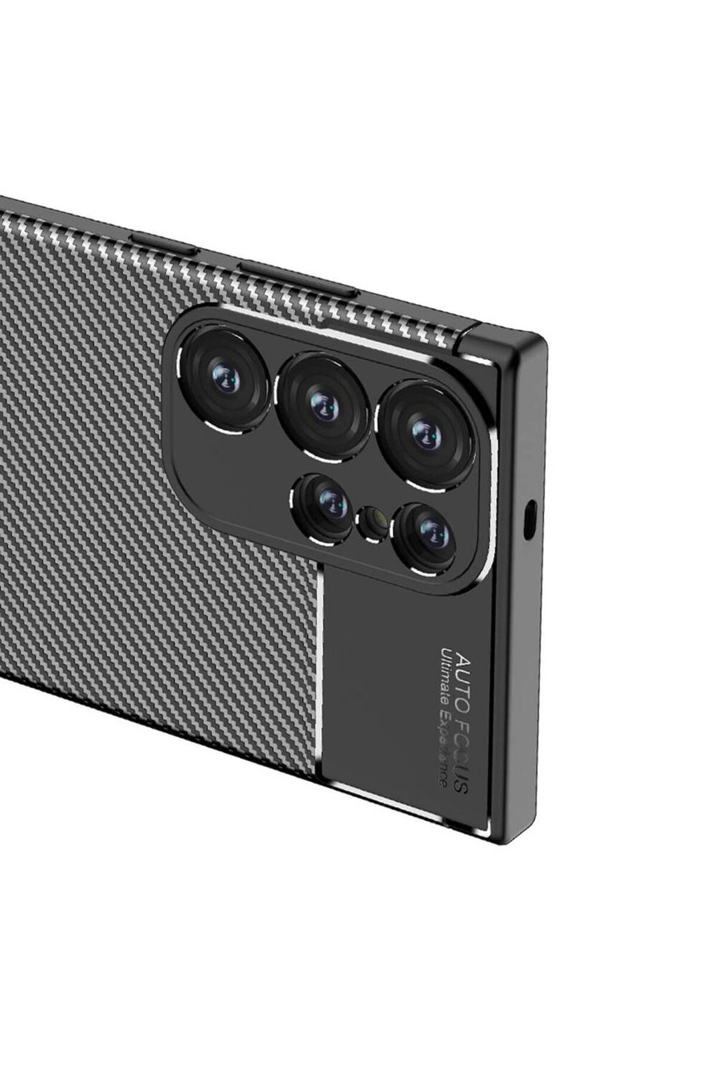 Galaxy S24 Ultra Uyumlu Zore Negro Silikon Kılıf-Siyah