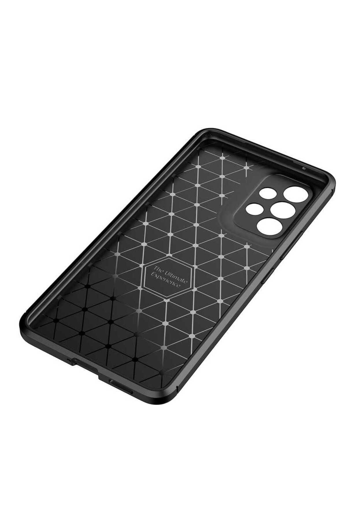 Galaxy A53 5G Kılıf Zore Negro Silikon Kapak - Siyah