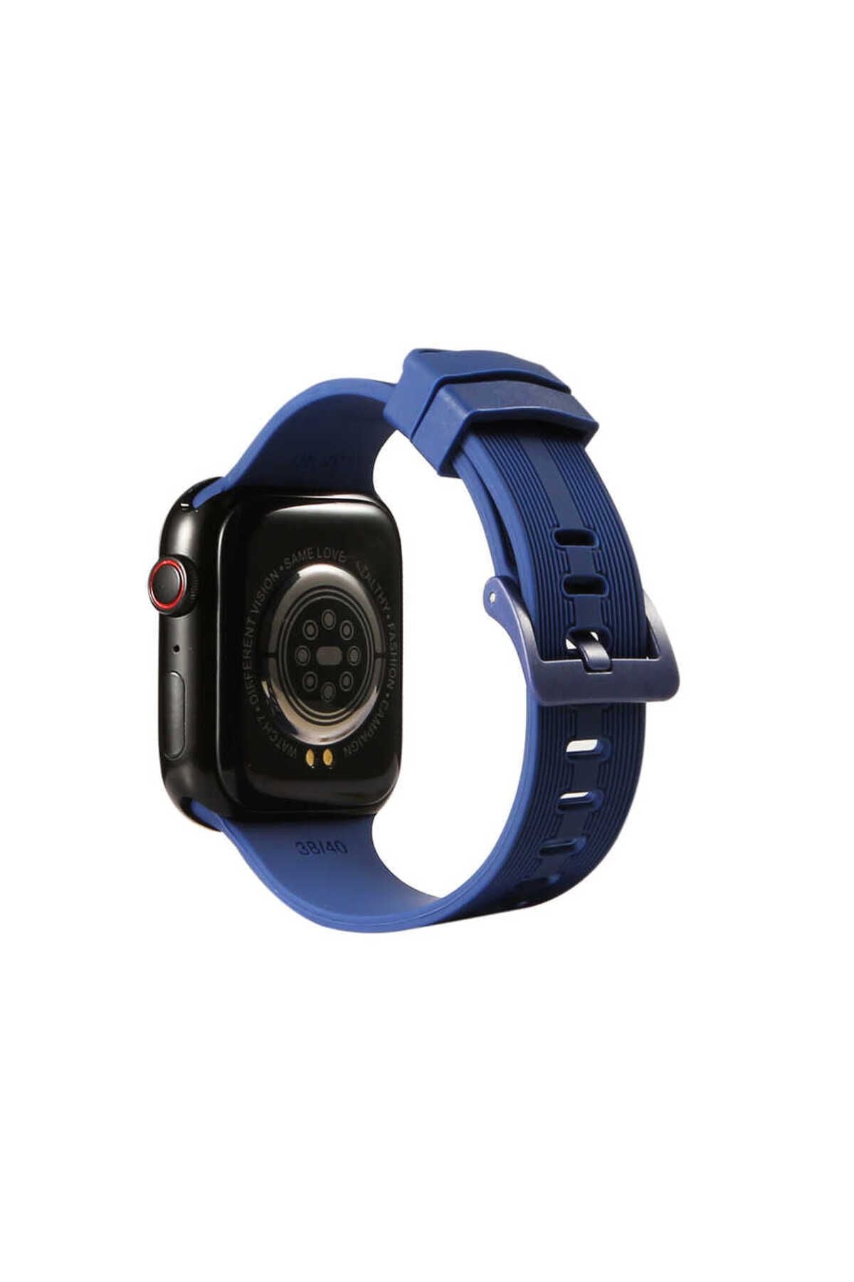 Watch Ultra 49mm Kordon KRD-23 Uyumlu Strap Kayış CLO- Kırmızı