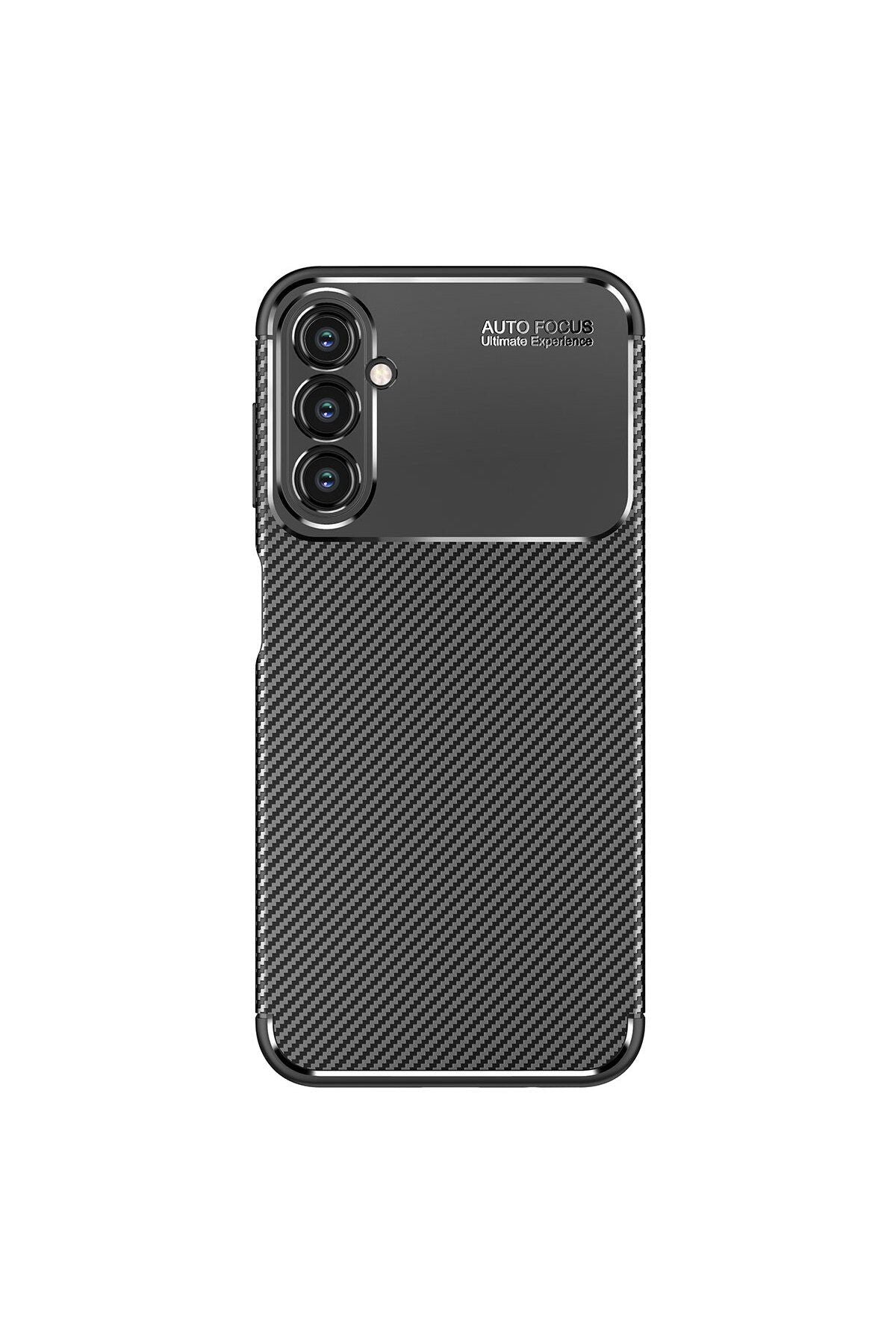 Galaxy A34 Kılıf Zore Negro Silikon Kapak - Siyah