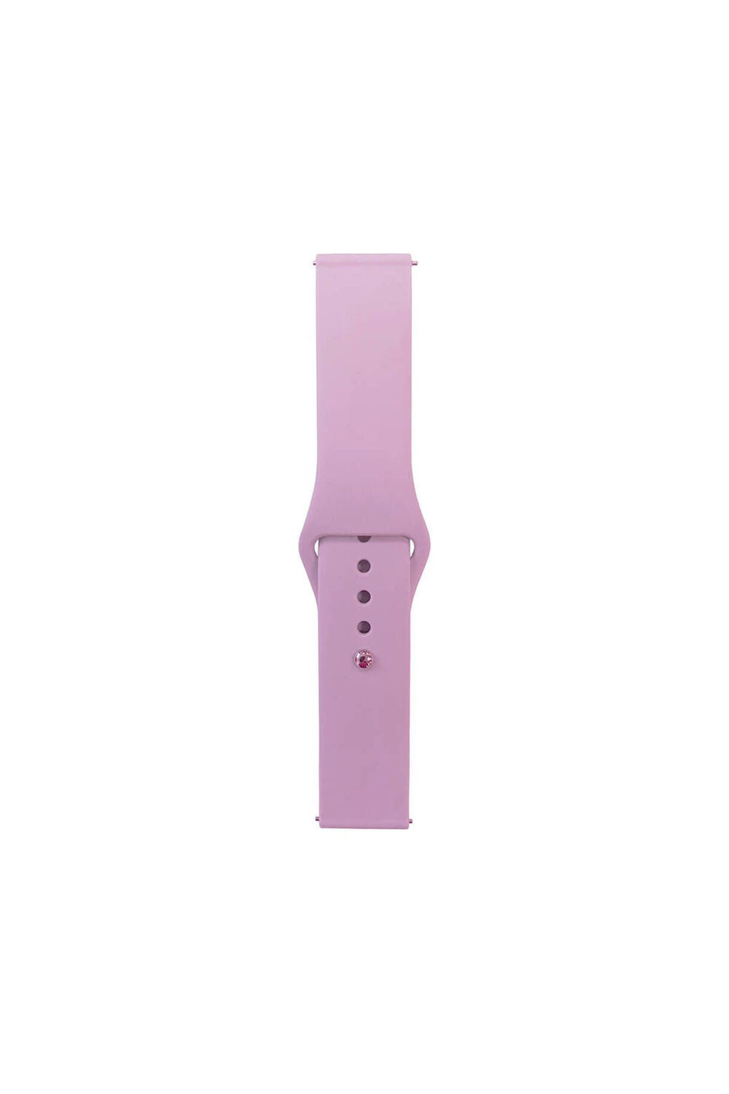 Galaxy Watch Active 2 44mm Band Serisi 20mm Klasik Kordon Silikon Strap Kayış-Barbie Powder