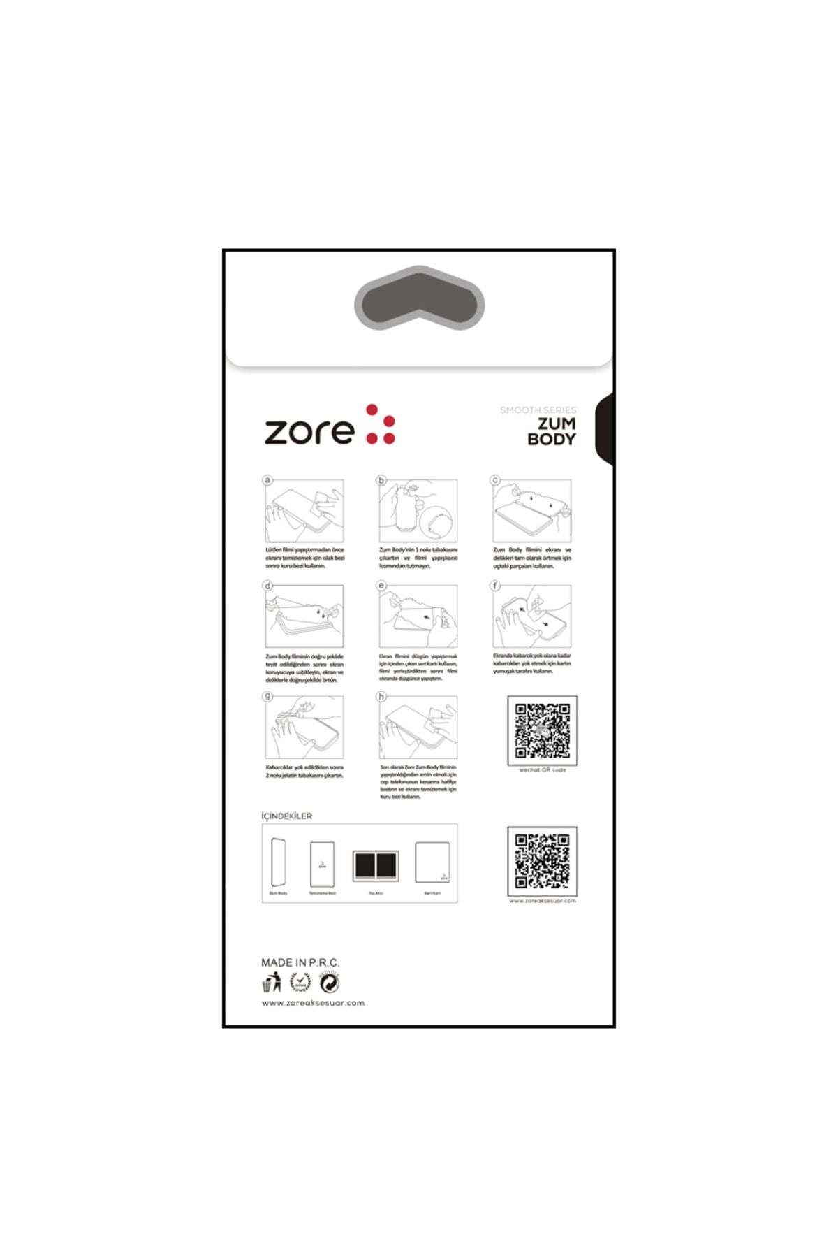Galaxy S21 Uyumlu Zore Ön Arka Zum Body Ekran Koruyucu