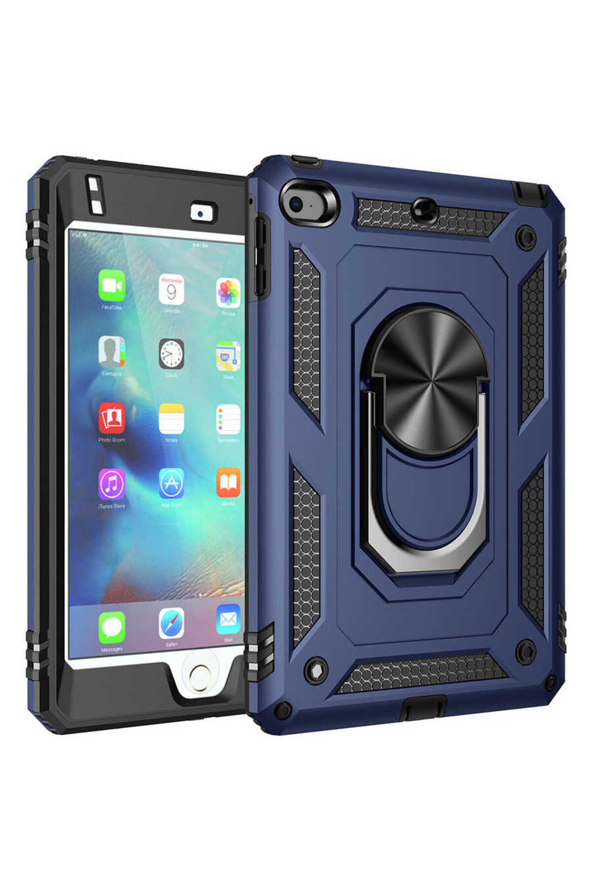iPad Mini 5. Nesil - Uyumlu Uyumlu Zore Tablet Vega Kapak-Siyah