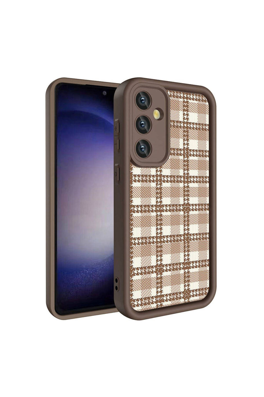 Galaxy A35 Kılıf Kamera Korumalı Baskılı Arka Yüzey Zore Klas Kapak - Siyah