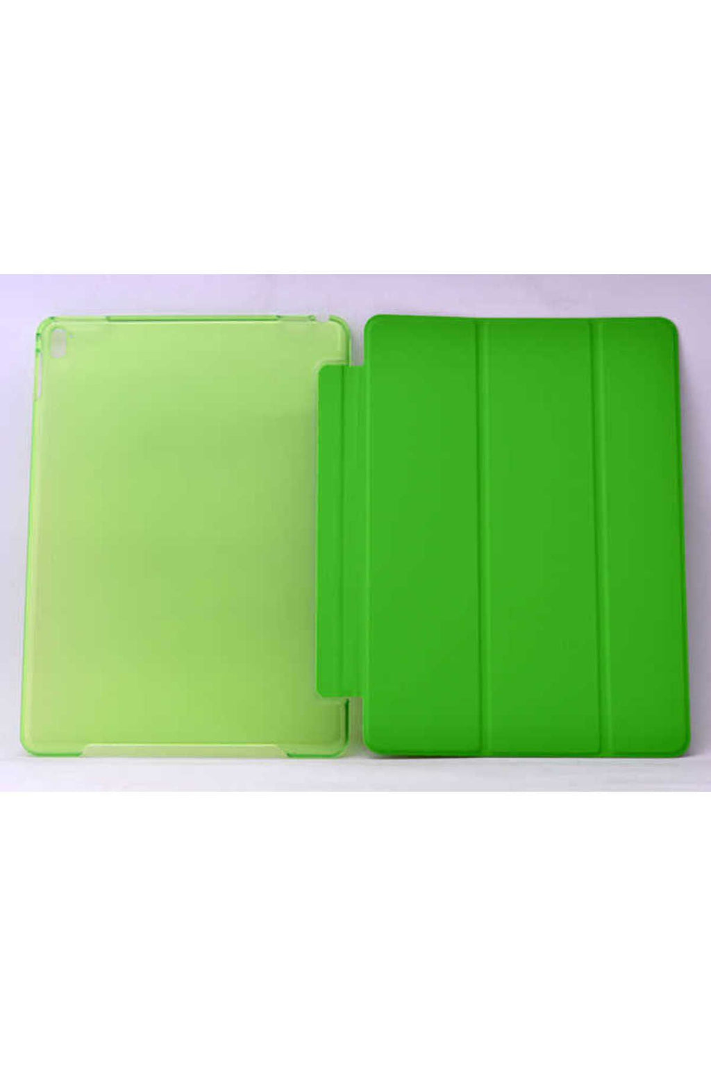 Galaxy Tab 4 10.1 T530  Uyumlu Zore Smart Cover Standlı 1-1 Kılıf-Yeşil