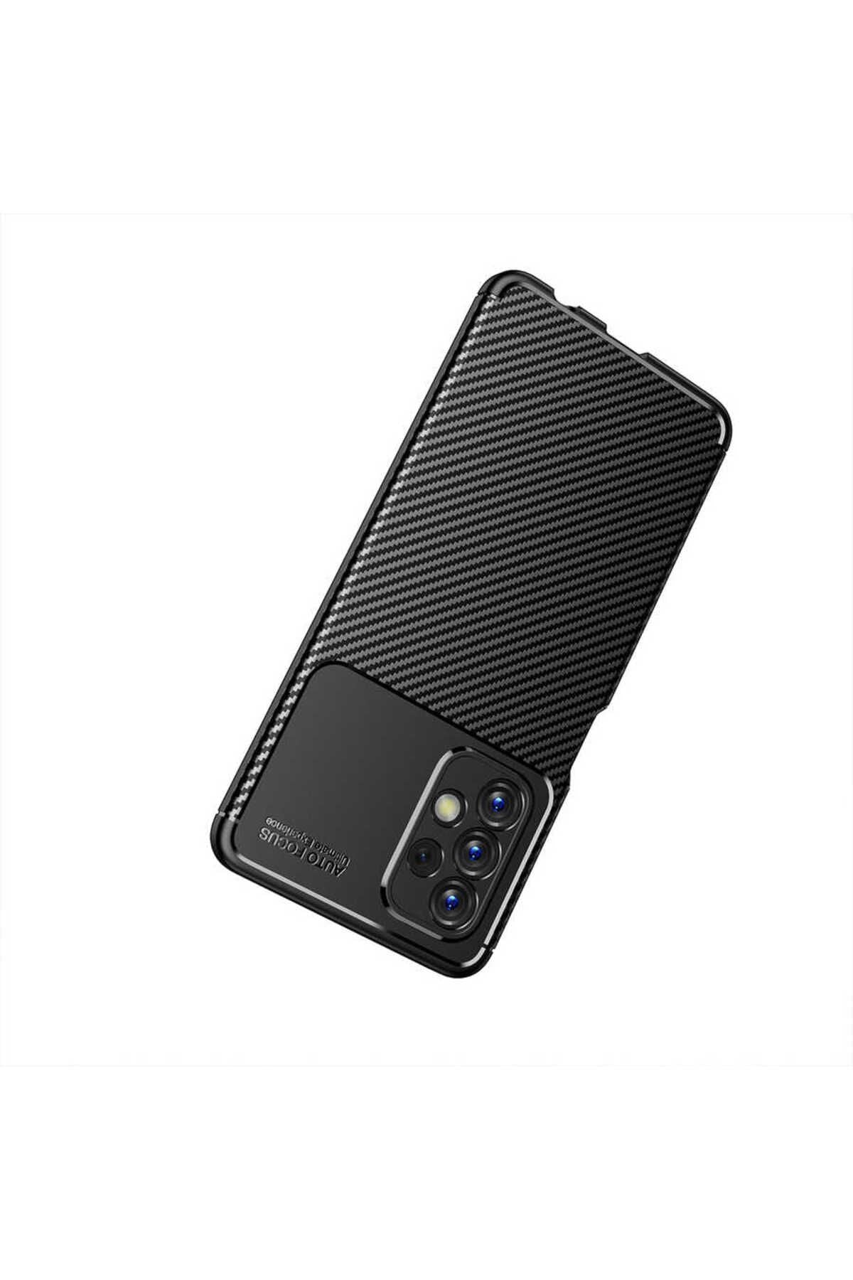 Galaxy A23 Kılıf Zore Negro Silikon Kapak - Siyah