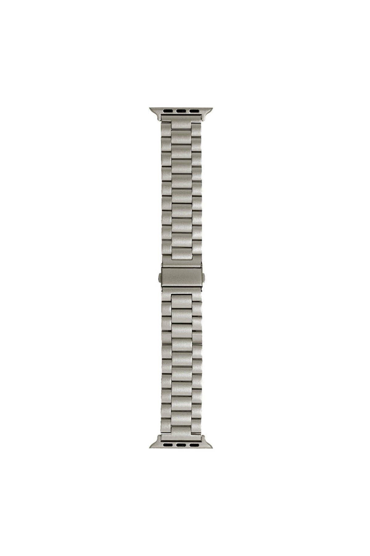 Watch Ultra 49mm Uyumlu KRD-93 Metal Zore Kordon-Titanyum
