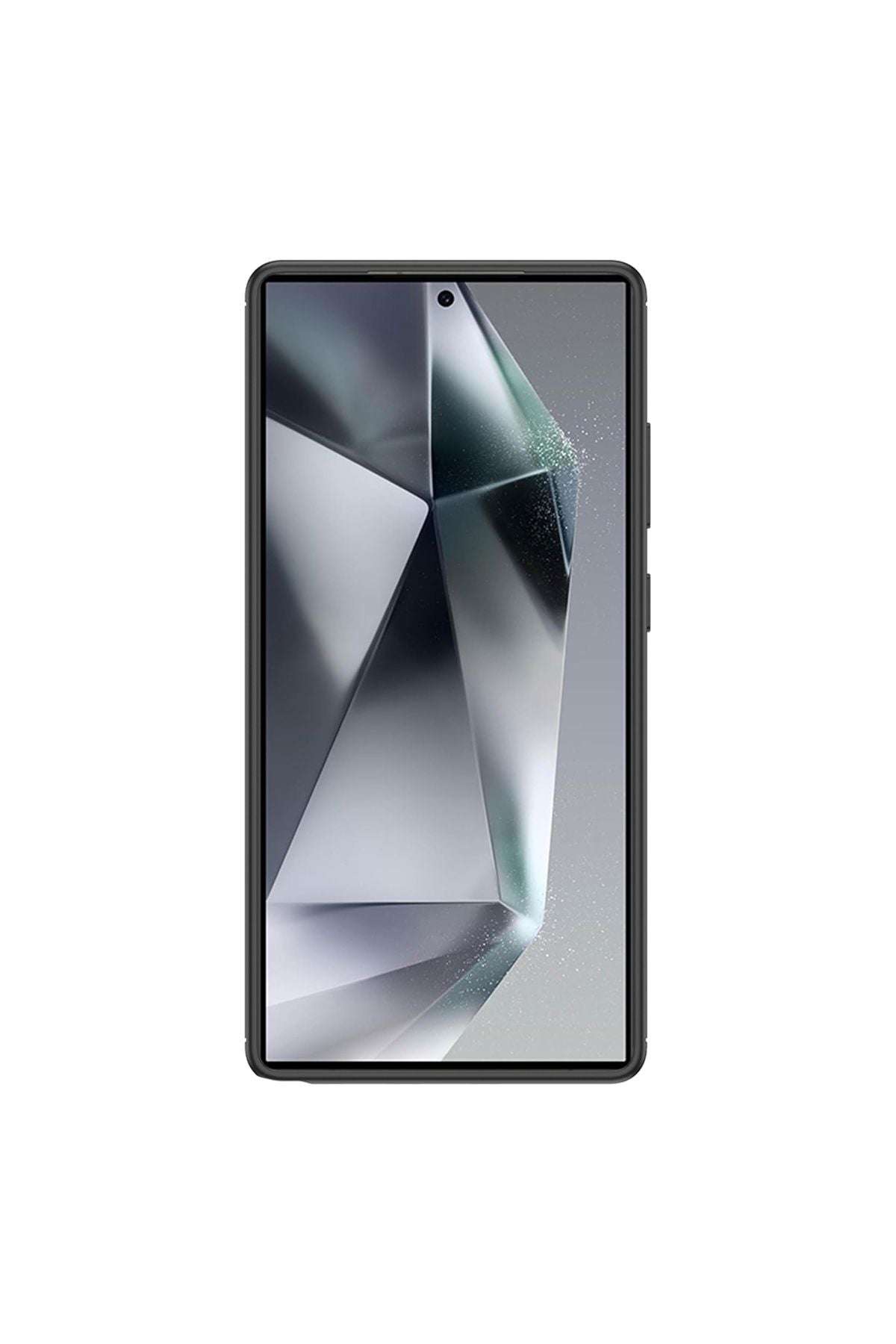 Galaxy S25 Ultra Uyumlu Kılıf Zore Negro Silikon Kapak-Siyah