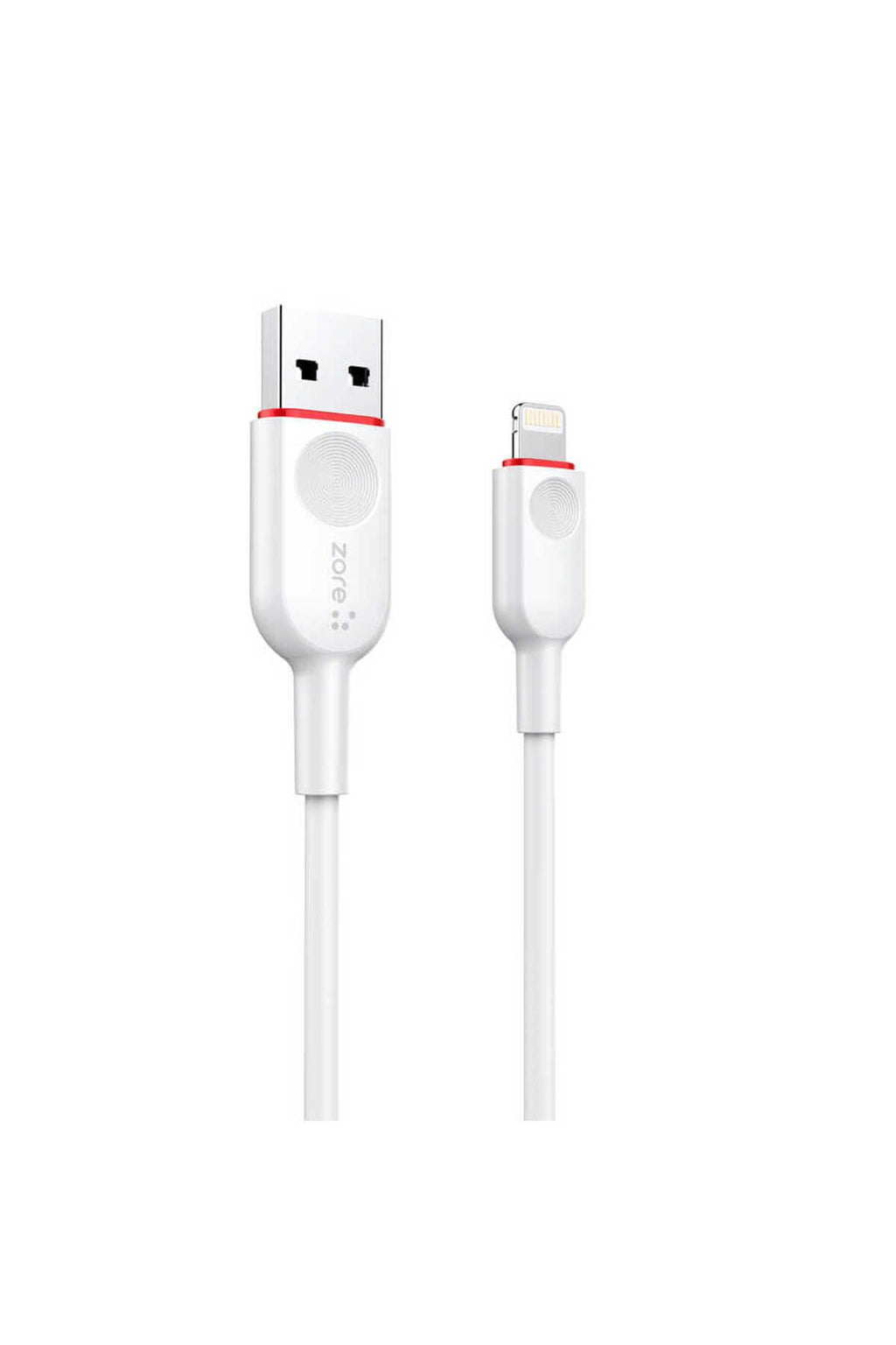 Beyaz Vest Serisi V2 Lightning 2 in 1 Şarj Seti-Zore