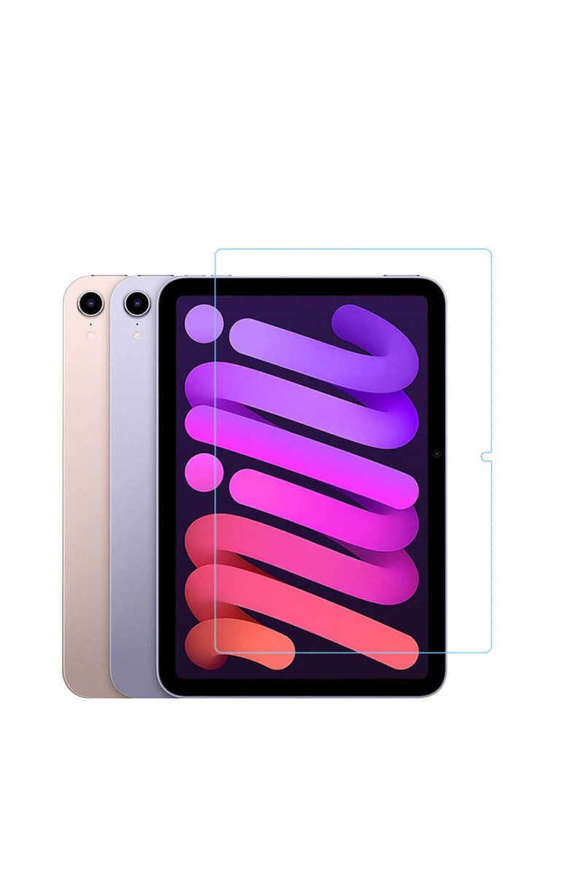 iPad 10.9 2022 (10.Nesil) Uyumlu Zore Tablet Temperli Cam Ekran Koruyucu-Renksiz