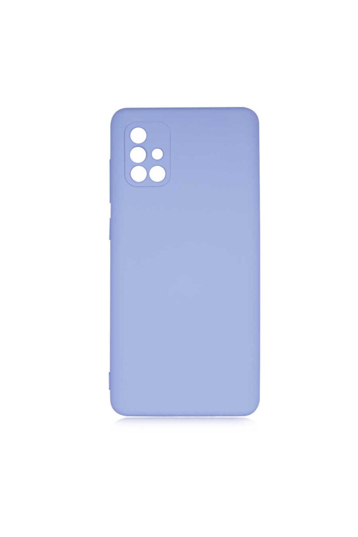 Galaxy A71 Kılıf Zore Mara Lansman Kapak - Lila