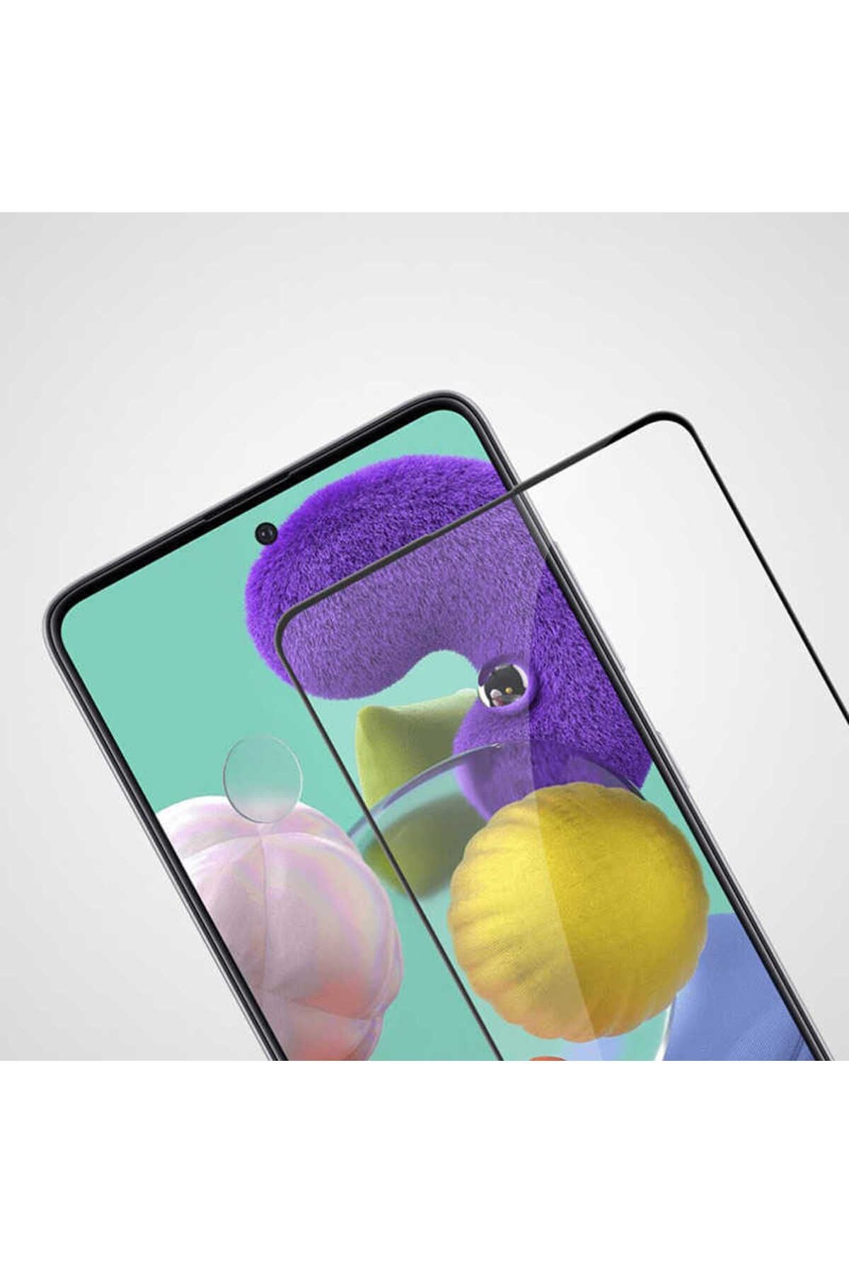 Galaxy S23 FE Uyumlu Zore Kenarları Kırılmaya Dayanıklı Cam Ekran Koruyucu