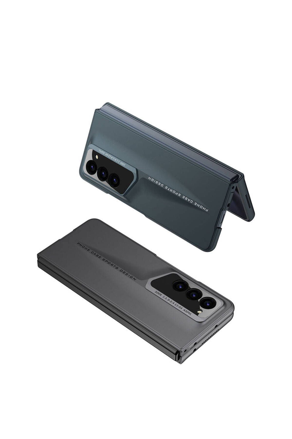Galaxy Z Fold 6 Kılıf Ultra İnce Kamera Korumalı Sert Rubber Zore Procase Kapak-Yeşil