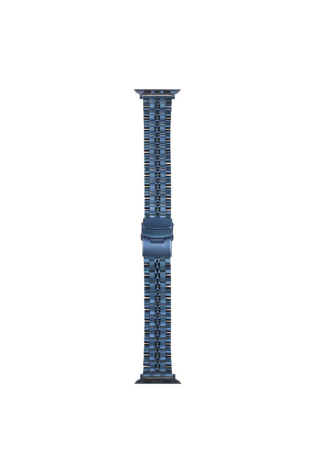 Watch Ultra 49mm Kordon Uyumlu KRD-54 Metal Strap Kayış CLO- Lacivert