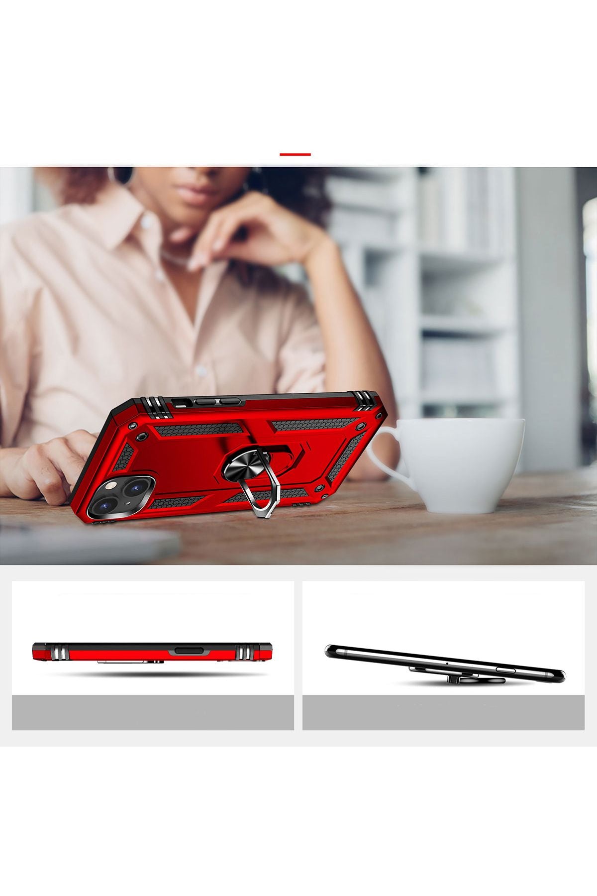 iPhone 15 Uyumlu Zore Vega Kılıf-Mavi