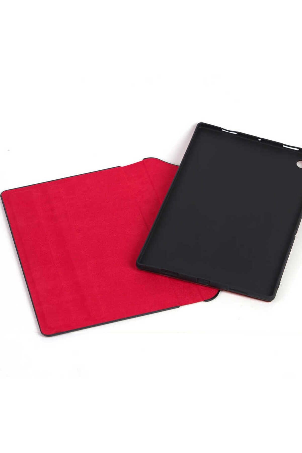 Galaxy Tab A8 10.5 SM-X200 (2021)  Uyumlu Zore Fest Dönebilen Standlı Kılıf-Turkuaz