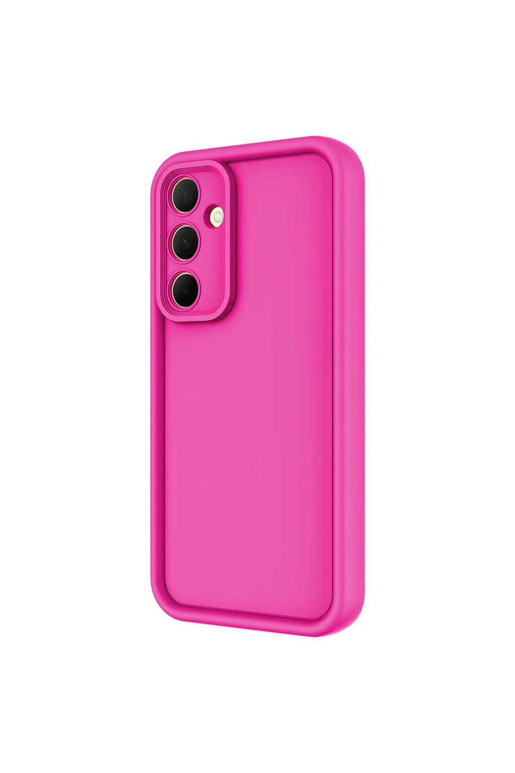 Galaxy A55 Kılıf Kamera Korumalı Zore Ananas Kapak - Koyu Yeşil