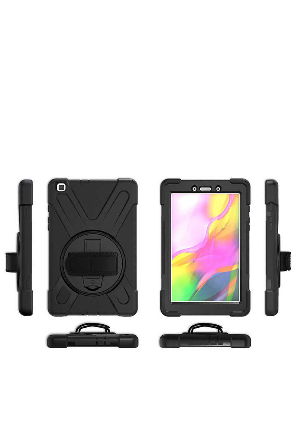 Galaxy Tab A 8.0 (2019) T290 Zore Defender Tablet Silikon - Siyah