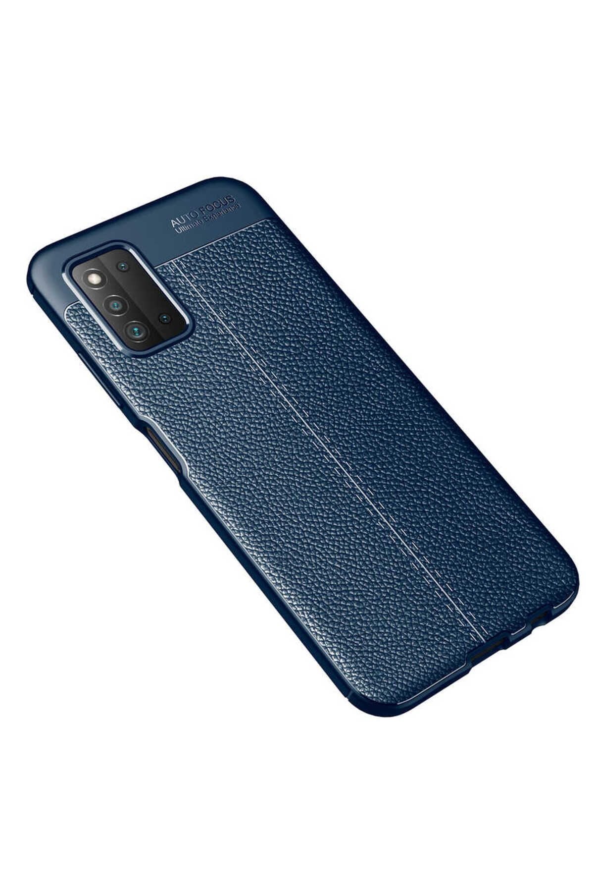 Galaxy A03S Kılıf WNX Niss Silikon Kapak - Kırmızı