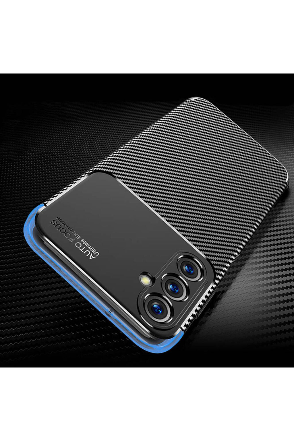 Galaxy A25 Kılıf Zore Negro Silikon Kapak - Siyah