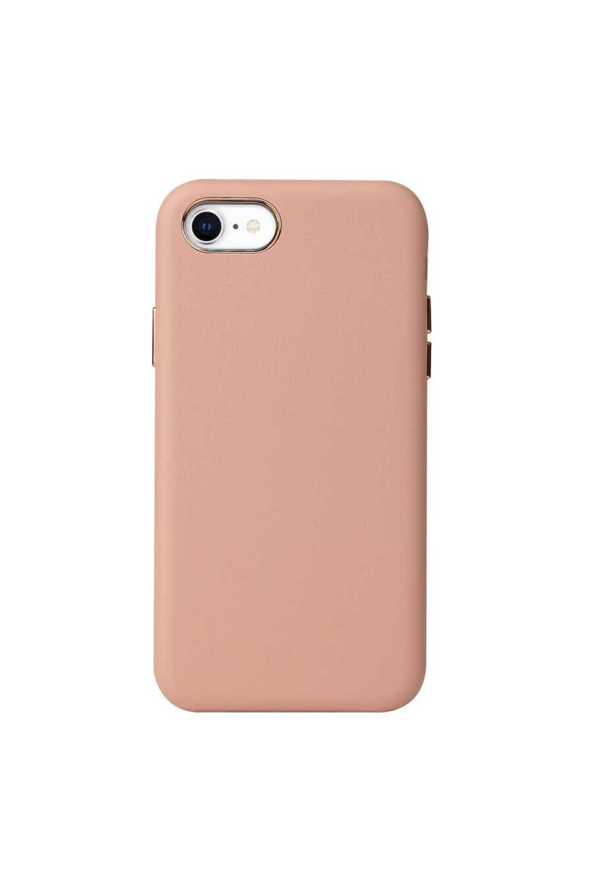 iPhone SE 2022 Uyumlu Zore Eyzi Kılıf-Pembe