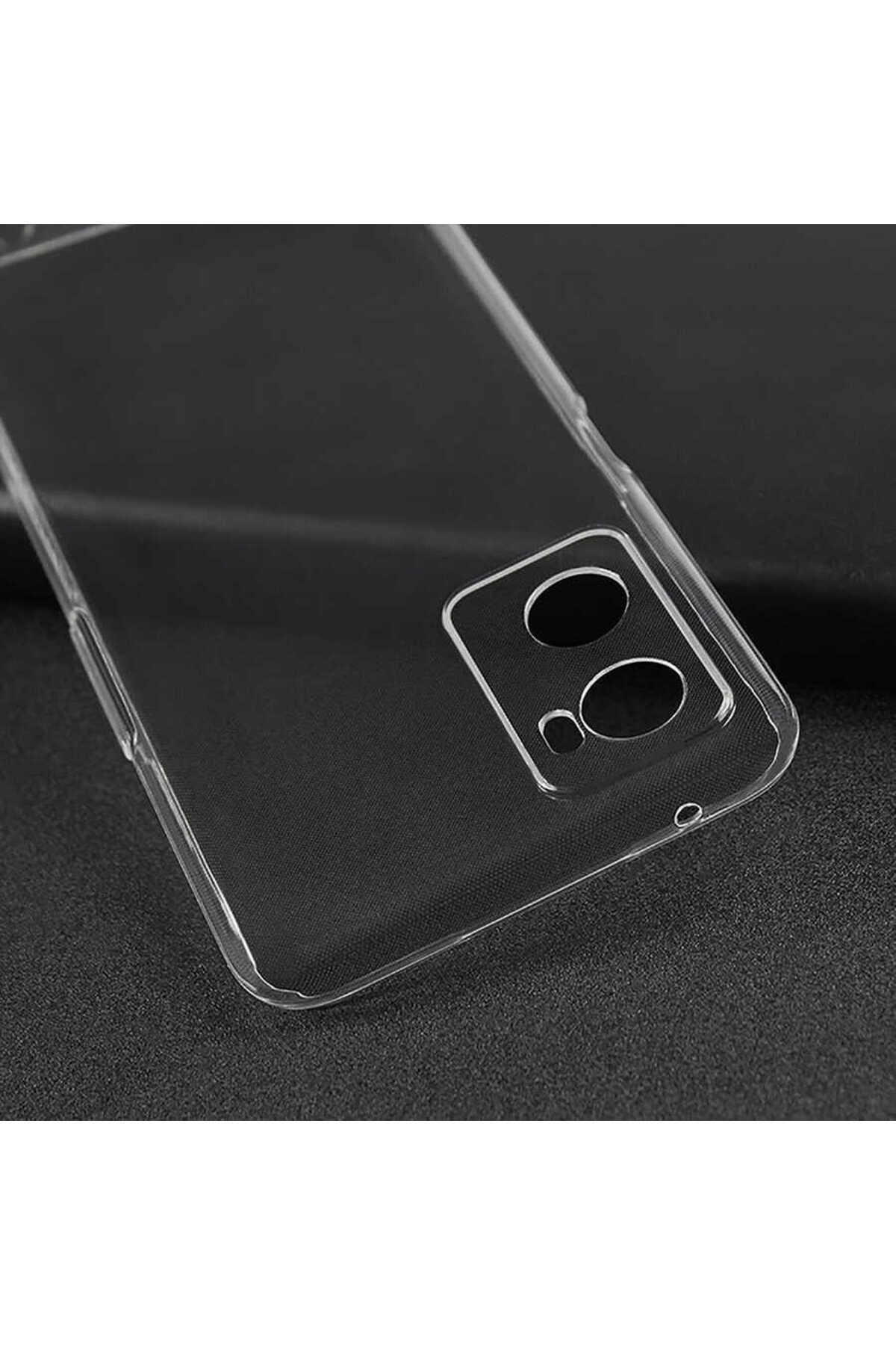 A96 4G Kılıf Zore Süper Silikon Kapak - Renksiz