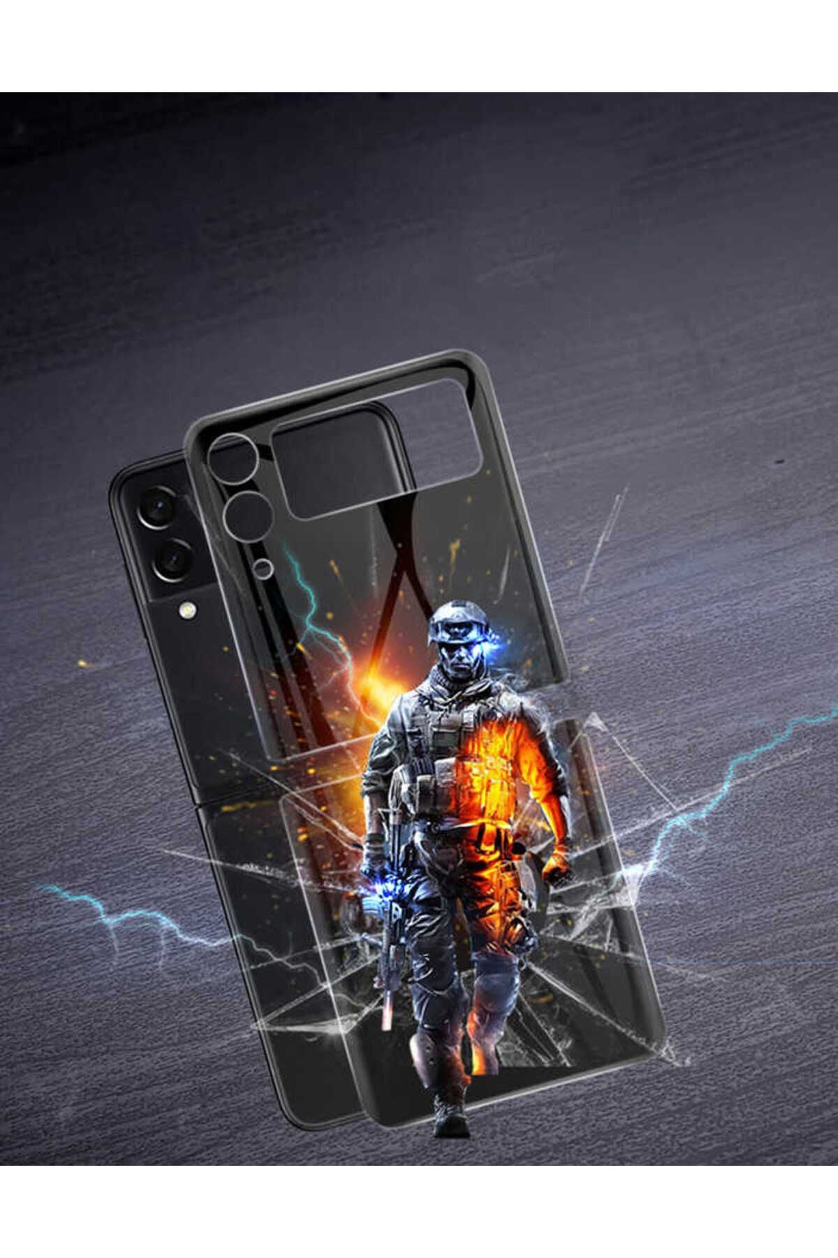 Galaxy Z Flip 4 Uyumlu Lofy 3D Side Glass Ekran Koruyucu