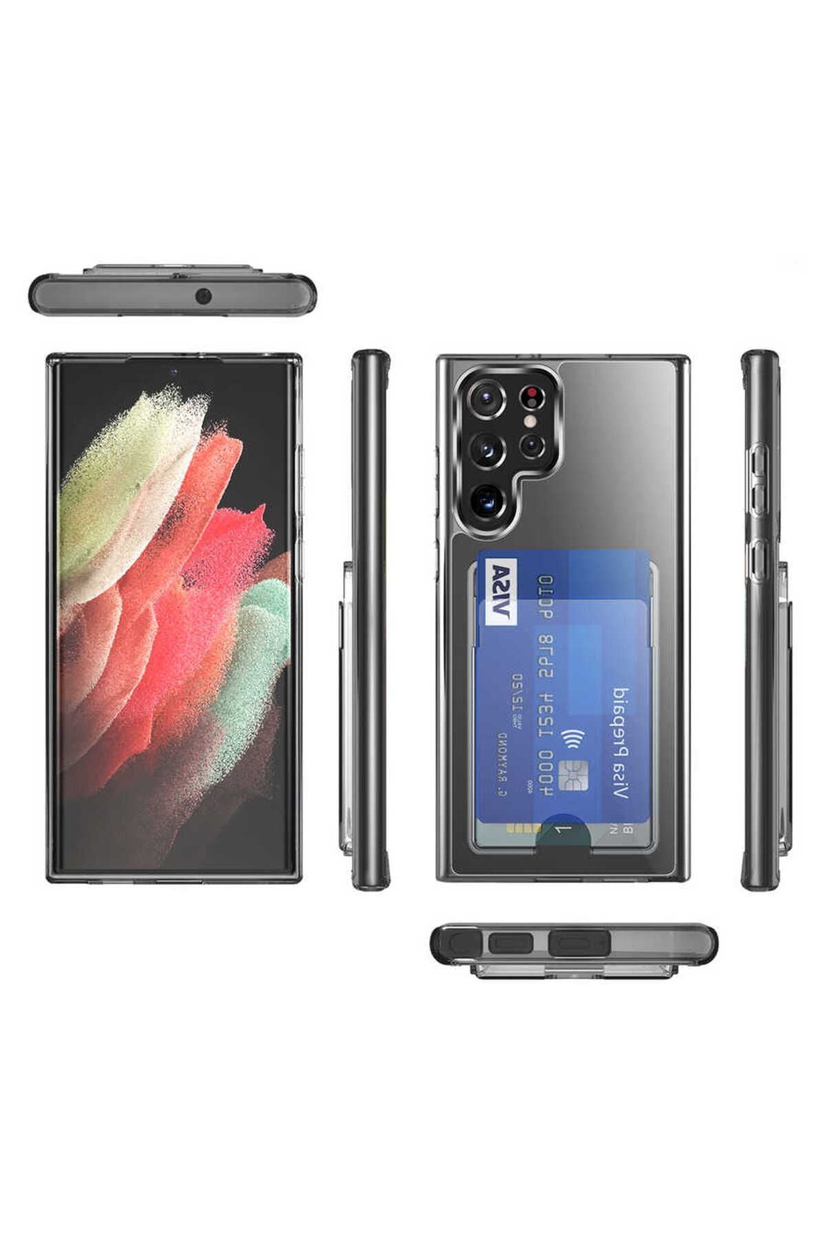 Galaxy S23 Ultra Uyumlu Zore MBD-a Kılıf-Renksiz