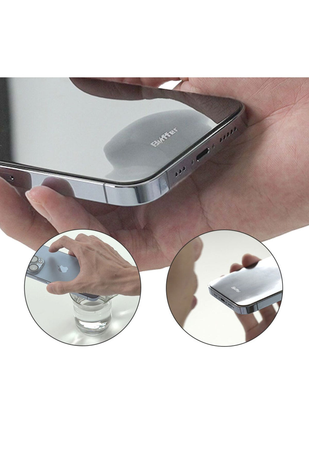 iPhone SE 2020 Uyumlu Zore Hizalama Aparatlı Hadid Glass Cam Ekran Koruyucu