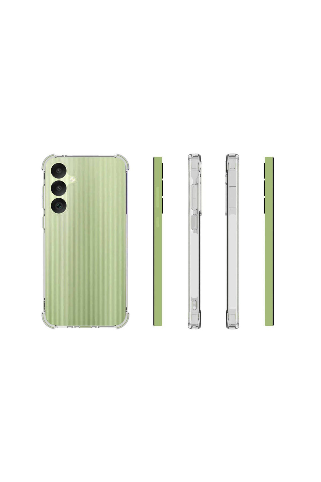 Galaxy A35 Kılıf Zore Nitro Anti Shock Silikon - Renksiz