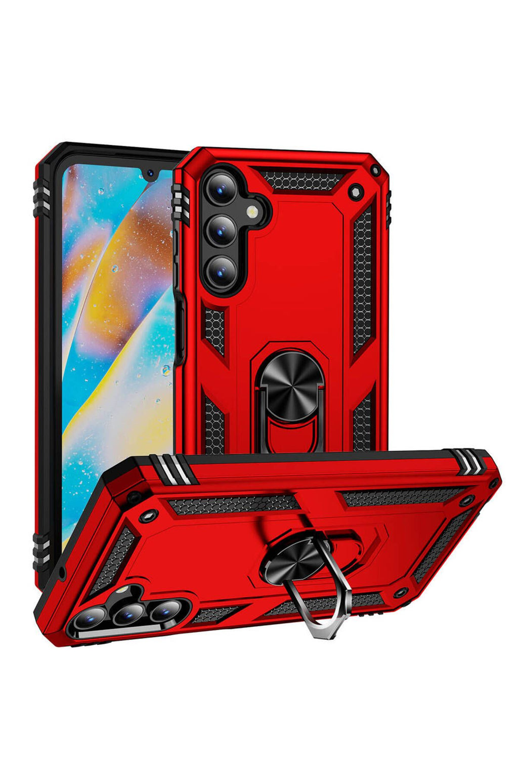 Galaxy A15 Kılıf Zore Vega Kapak - Mavi