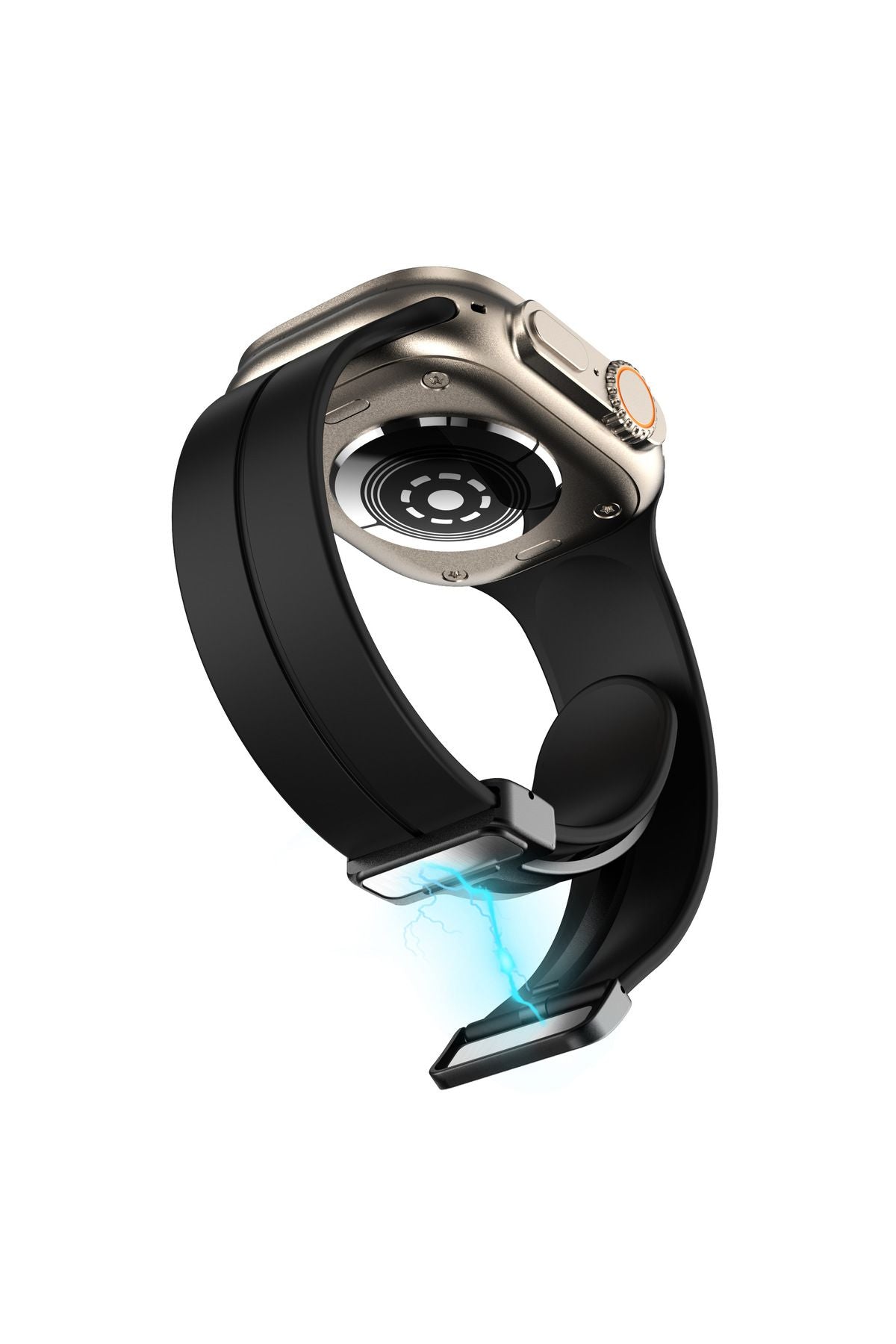Watch Ultra 49mm Uyumlu KRD-84 Uyumlu Zore Kordon-Koyu Yeşil