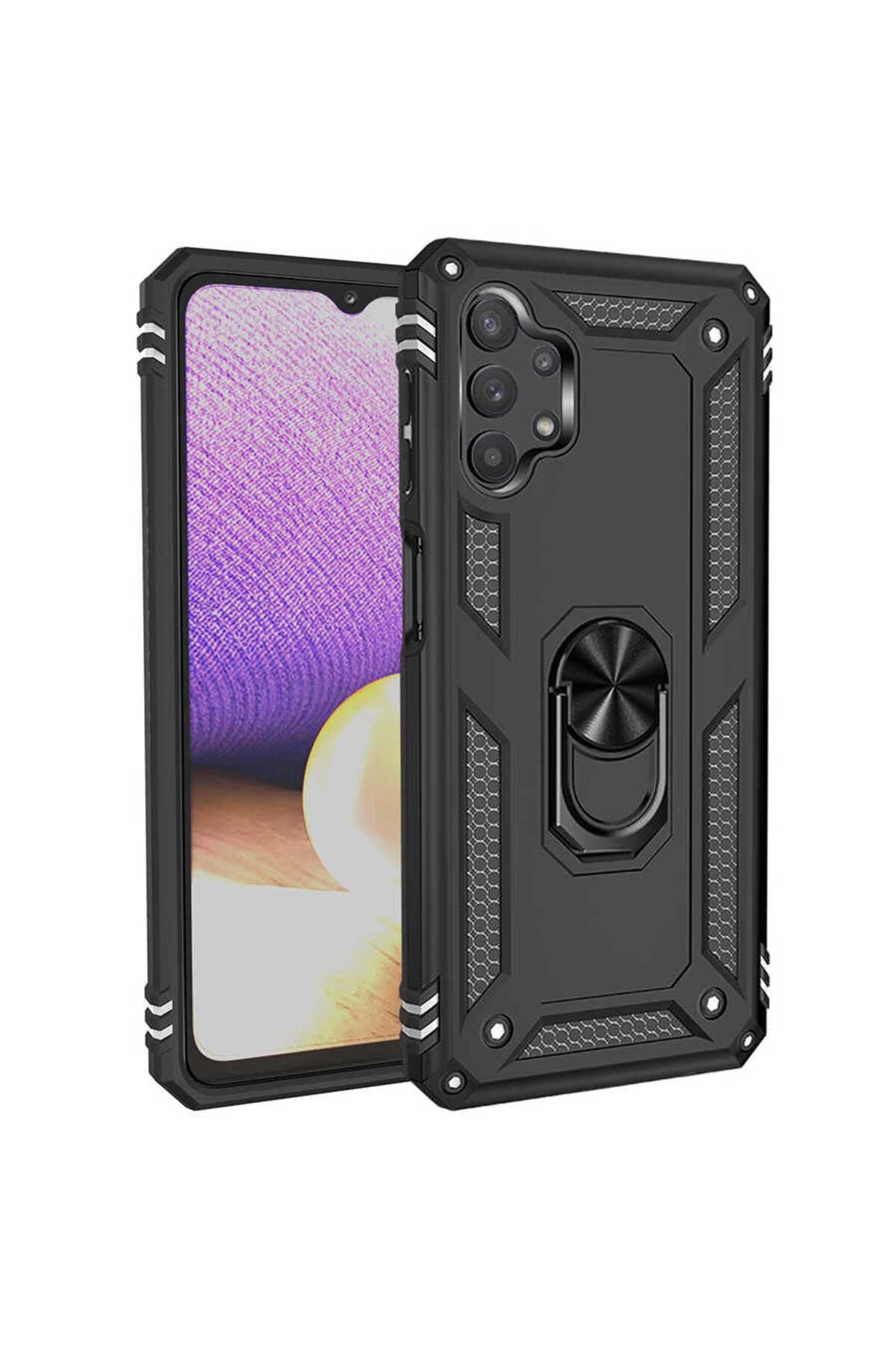 Galaxy A23 Kılıf Zore Vega Kapak - Siyah