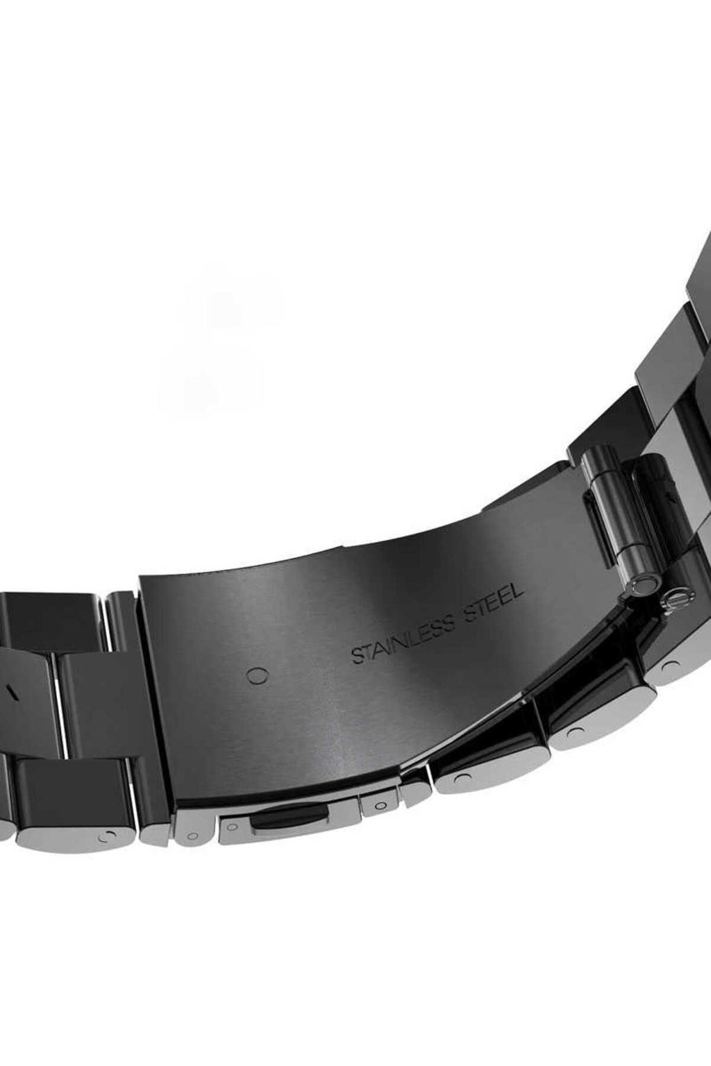Watch Ultra 49mm Kordon Uyumlu KRD-04 Metal Strap Kayış CLO- Gümüş