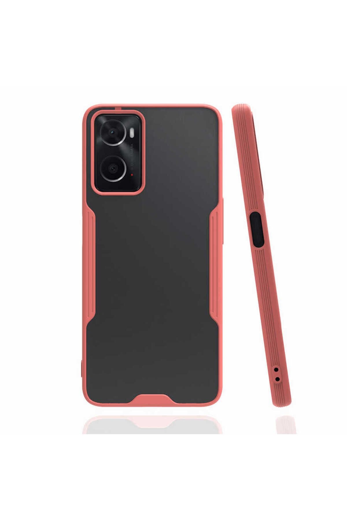 A96 4G Kılıf Zore Parfe Kapak - Koyu Yeşil