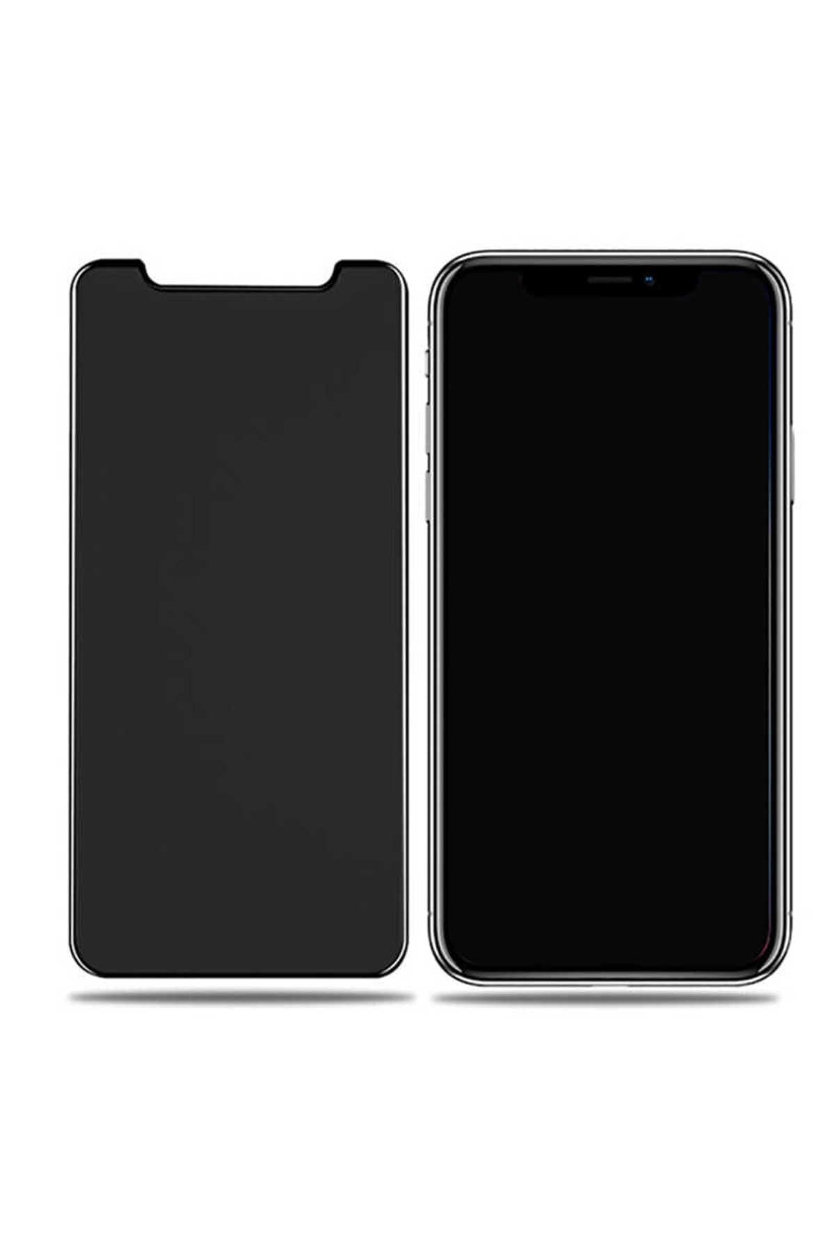 iPhone XS 5.8 Uyumlu  Rika Premium Privacy Temperli Cam Ekran Koruyucu
