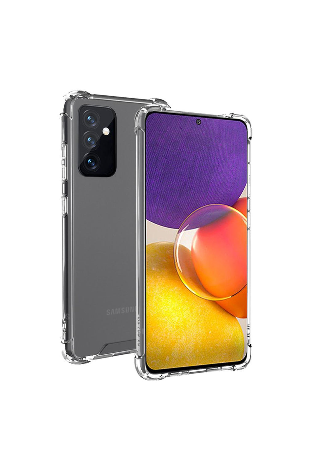 Galaxy A54 Kılıf TUVA Nitro Anti Shock Silikon - Renksiz