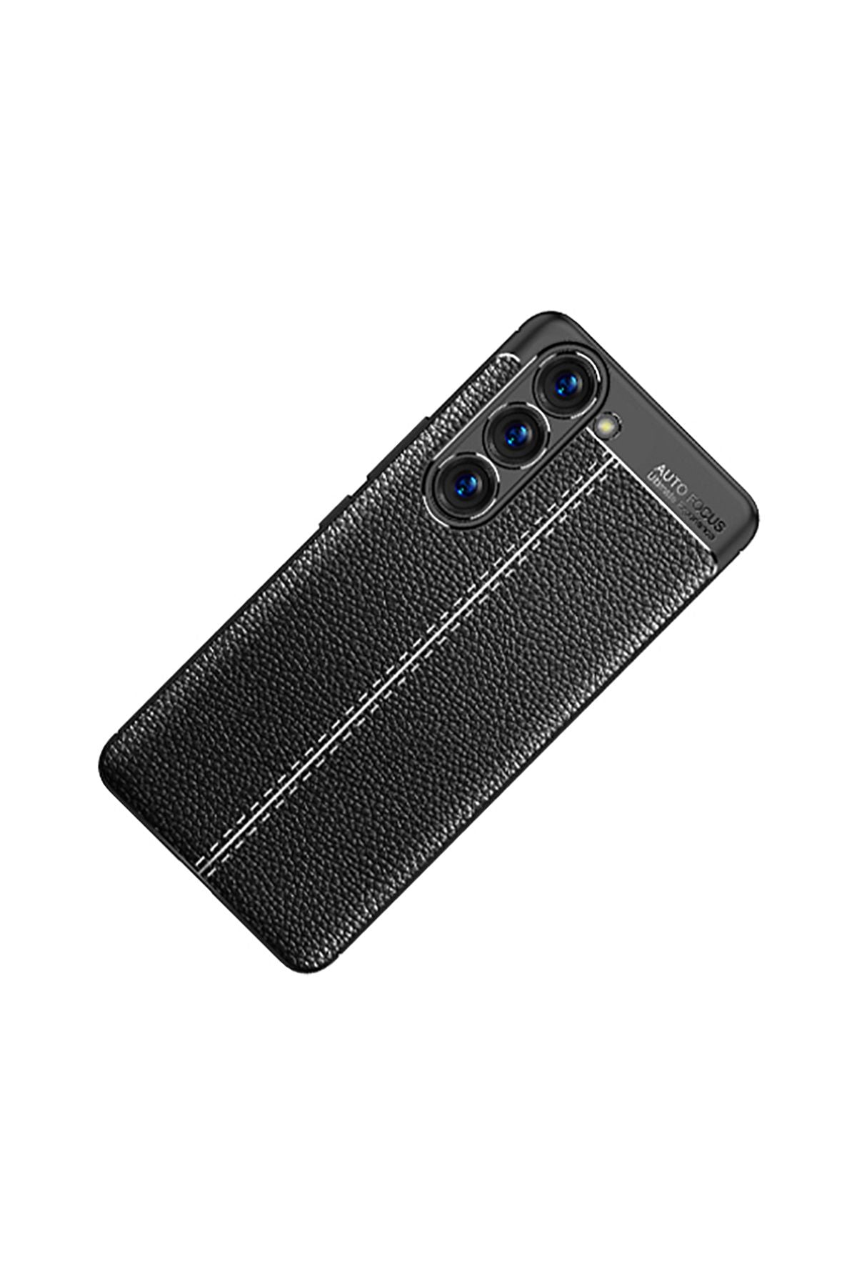 Galaxy S23 Uyumlu GLLP Niss Silikon Kılıf-Siyah