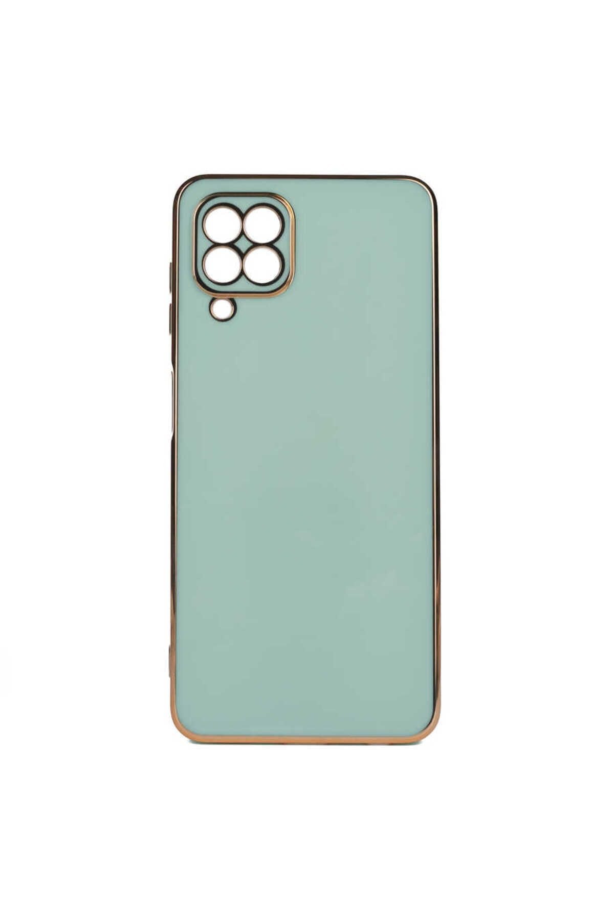 Galaxy A22 4G Kılıf Zore Bark Kapak - Açık Yeşil