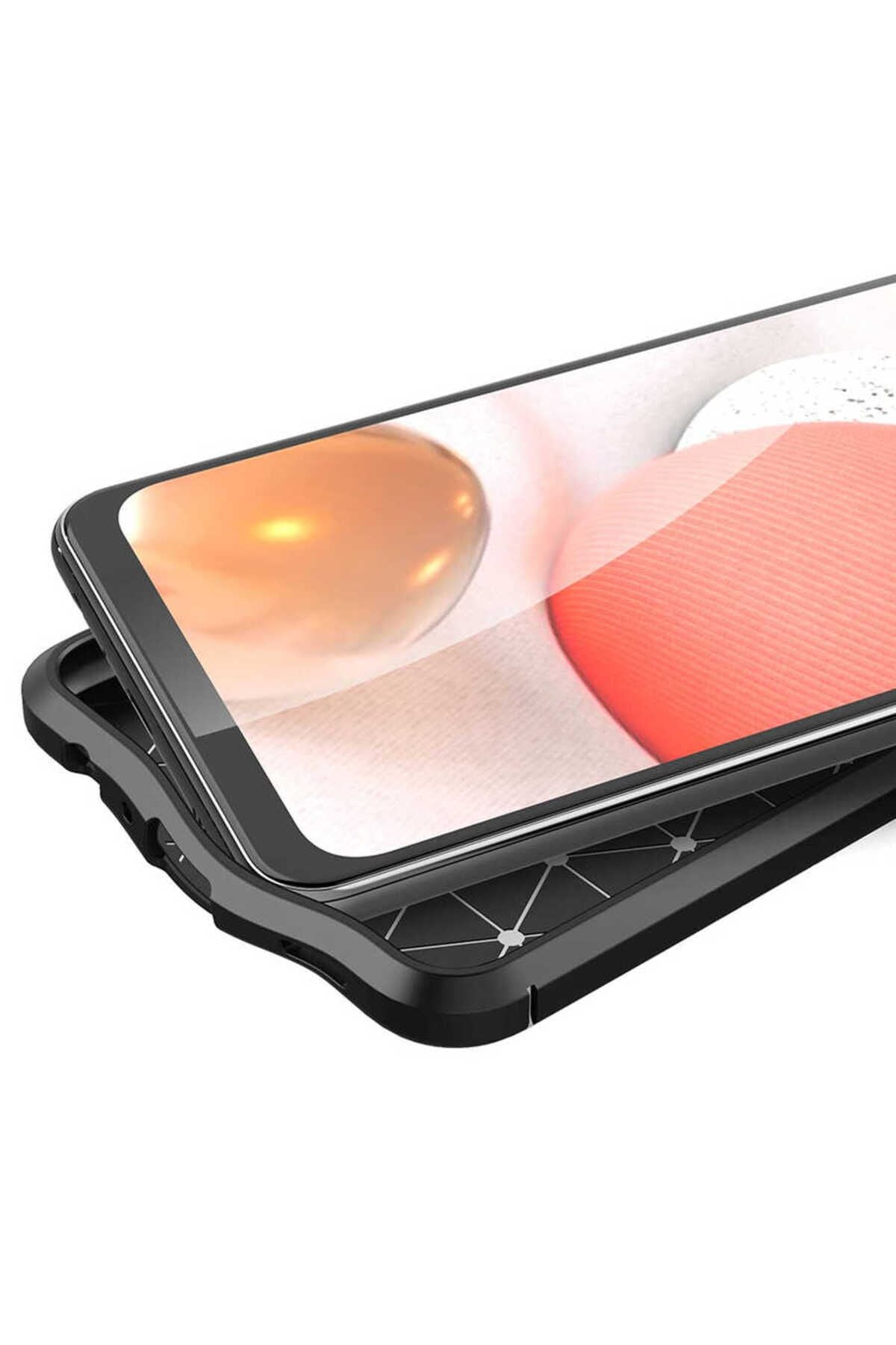 Galaxy A13 4G Kılıf Zore Niss Silikon Kapak - Siyah