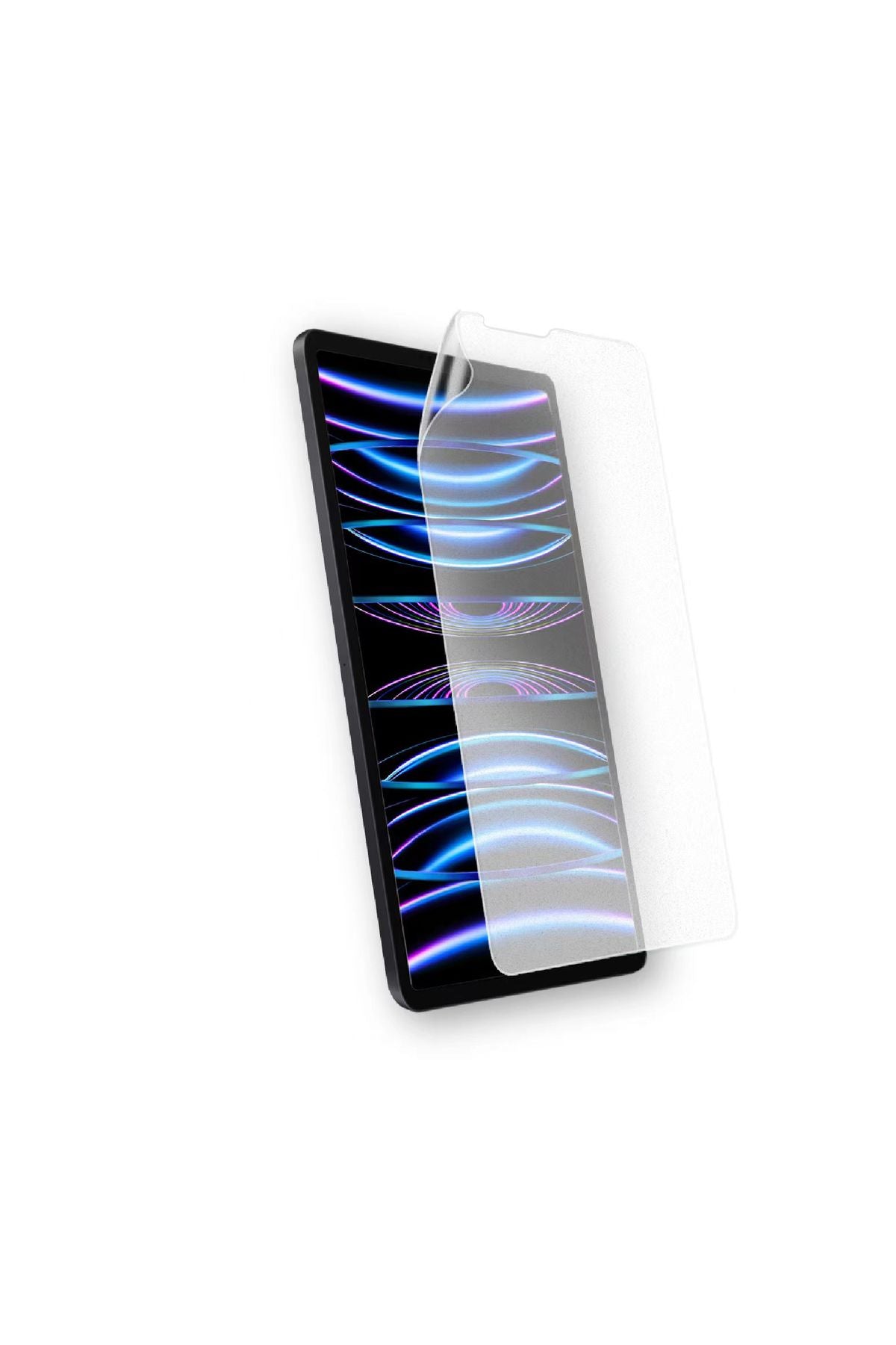 iPad Pro 12.9 2020 (4.Nesil) Kağıt Hisli Mat Uyumlu Davin Paper Like Tablet Ekran Koruyucu-Renksiz